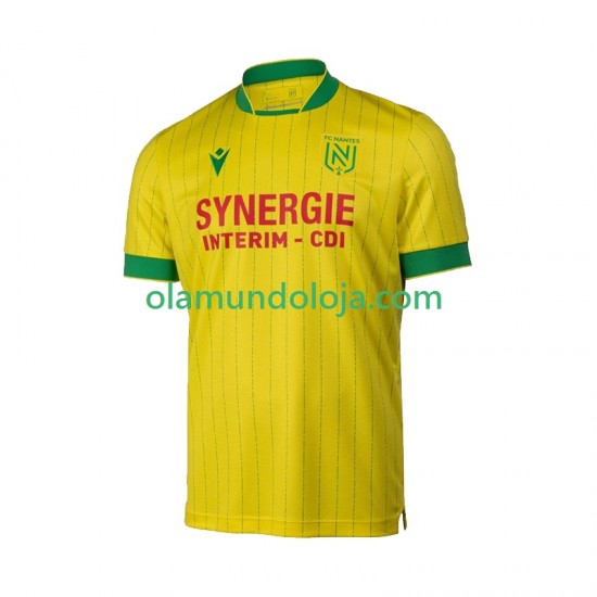 Camisola Nantes Homem Equipamento Primeiro 2025-2026 Manga Curta